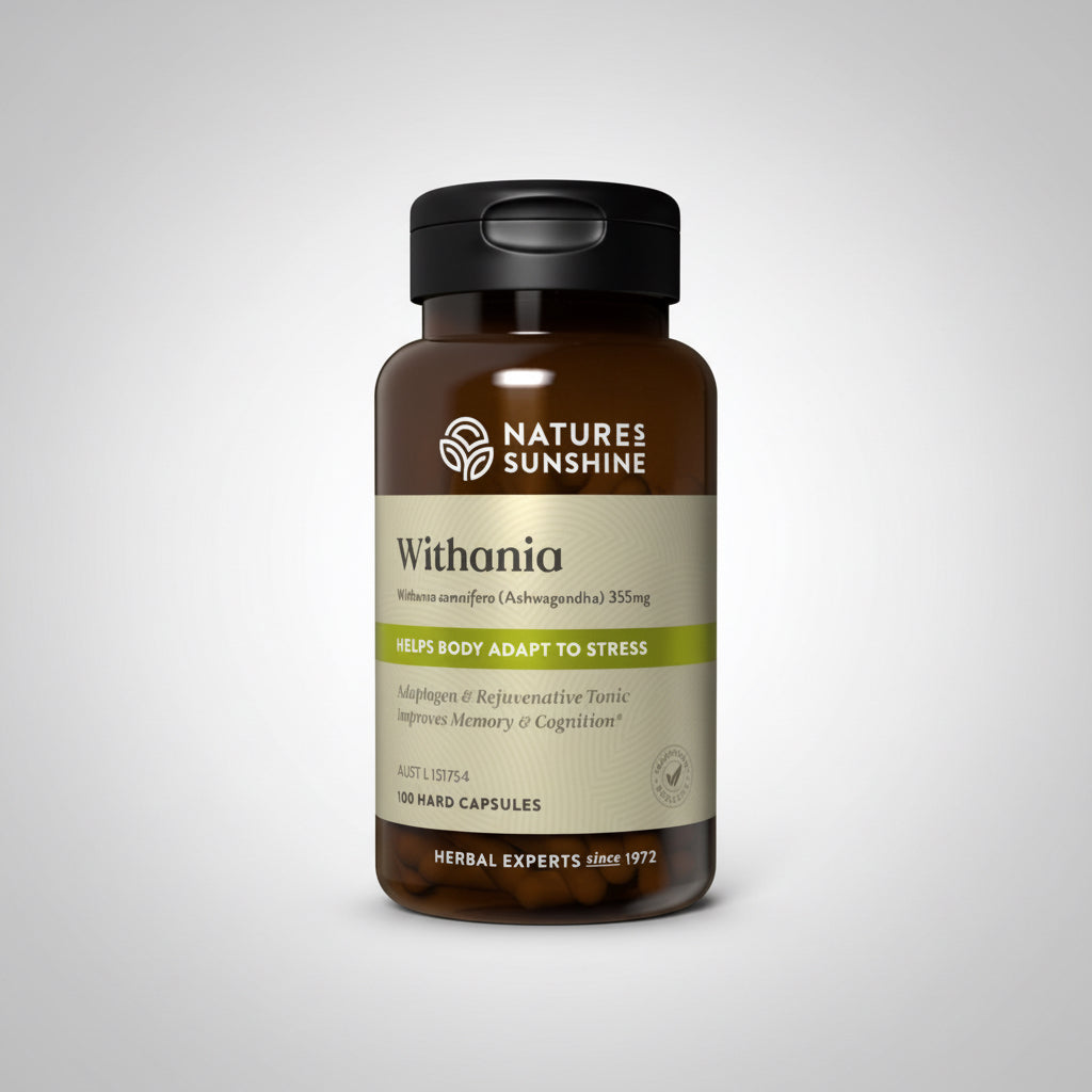 Nature's Sunshine Withania (Ashwagandha) 100Capsules
